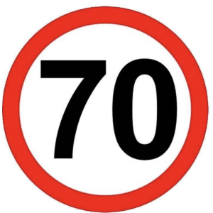 Наклейка 70